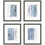 At The Dawn 21" High 4-Piece Giclee Framed Wall Art Set in scene