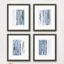 At The Dawn 21" High 4-Piece Giclee Framed Wall Art Set in scene