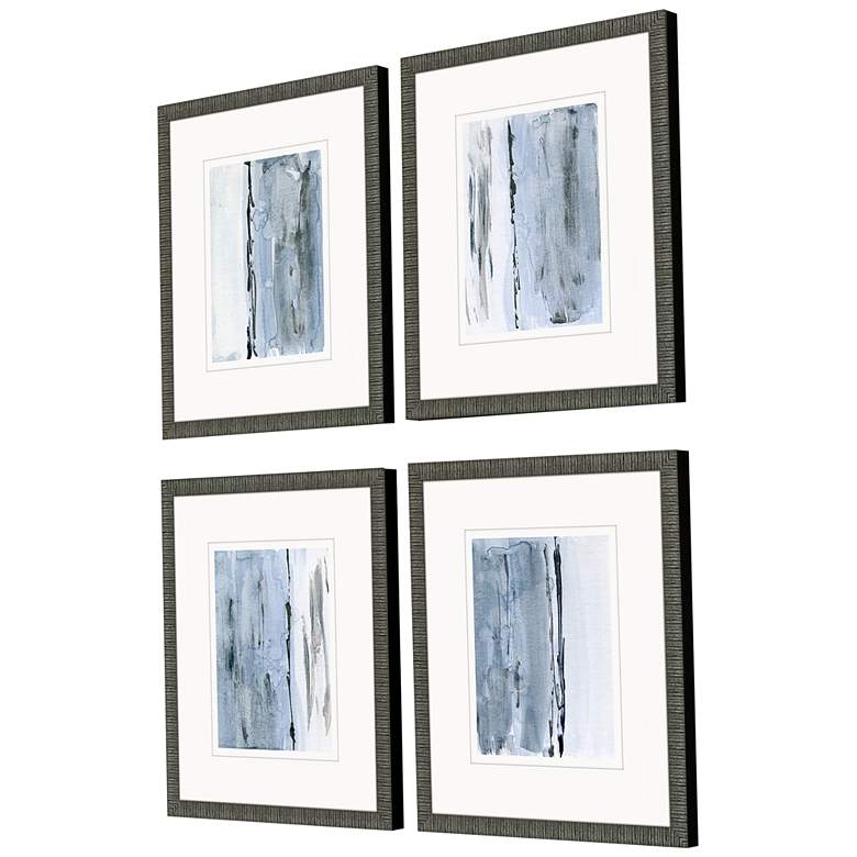 Image 5 At The Dawn 21 inch High 4-Piece Giclee Framed Wall Art Set more views