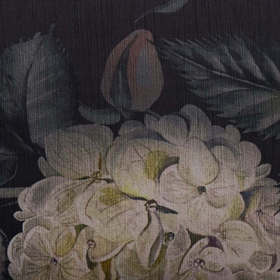 Image 3 Atara Floral Velvet Gold Chair more views