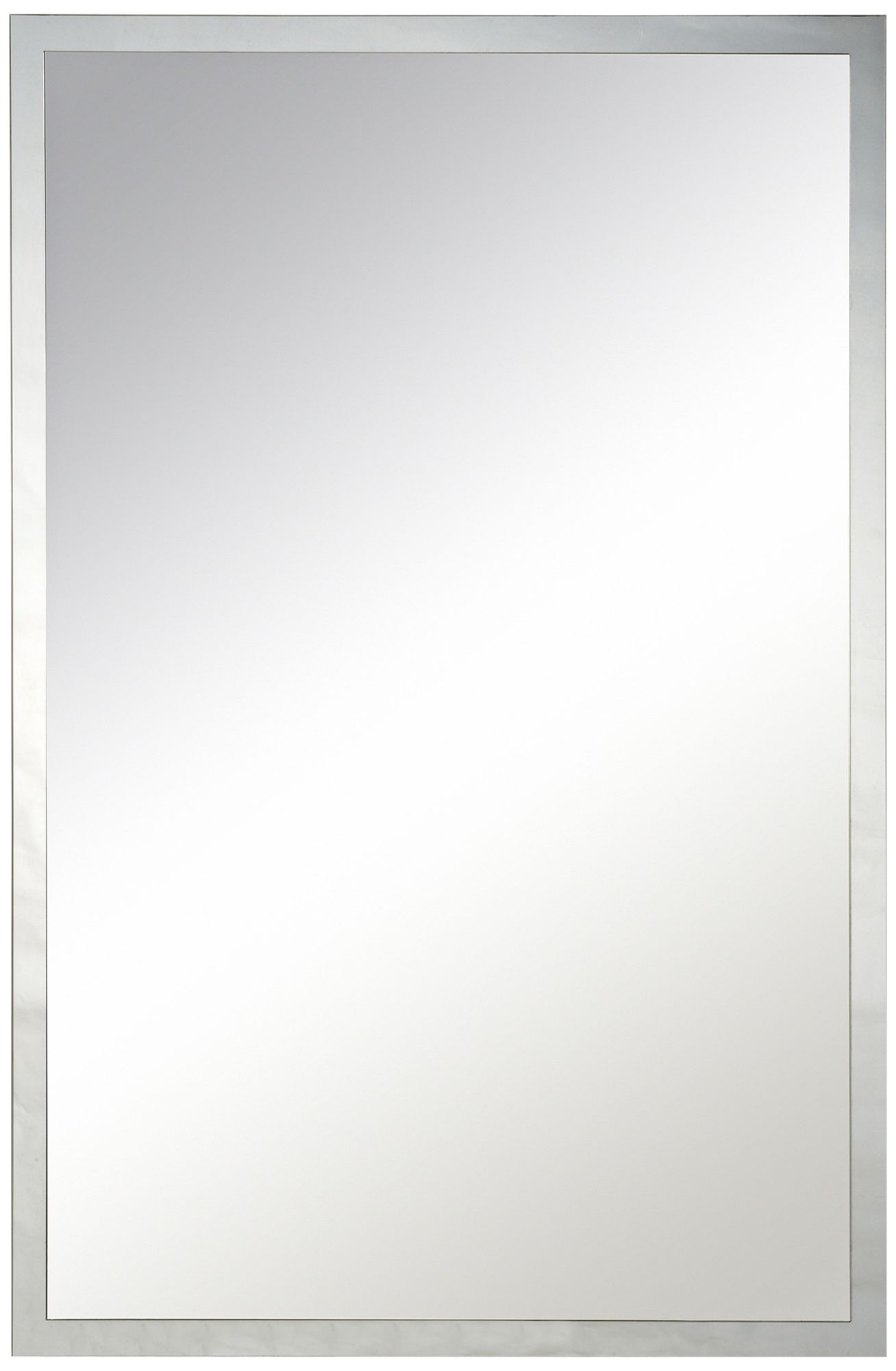 Ataren All-Glass 24" x 36" Rectangular Wall Mirror - #77F19 | Lamps Plus