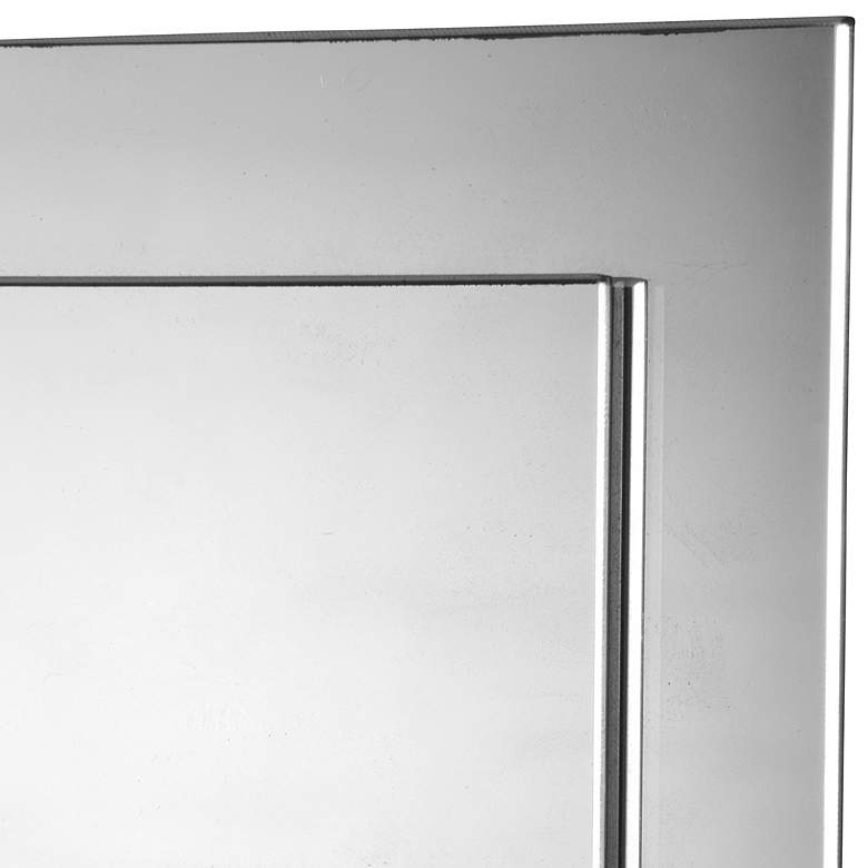 Image 4 Ataren All-Glass 24 inch x 36 inch Rectangular Wall Mirror more views