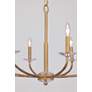 3_Atella 36" Wide Ashen Gold 8-Light Chandelier more views