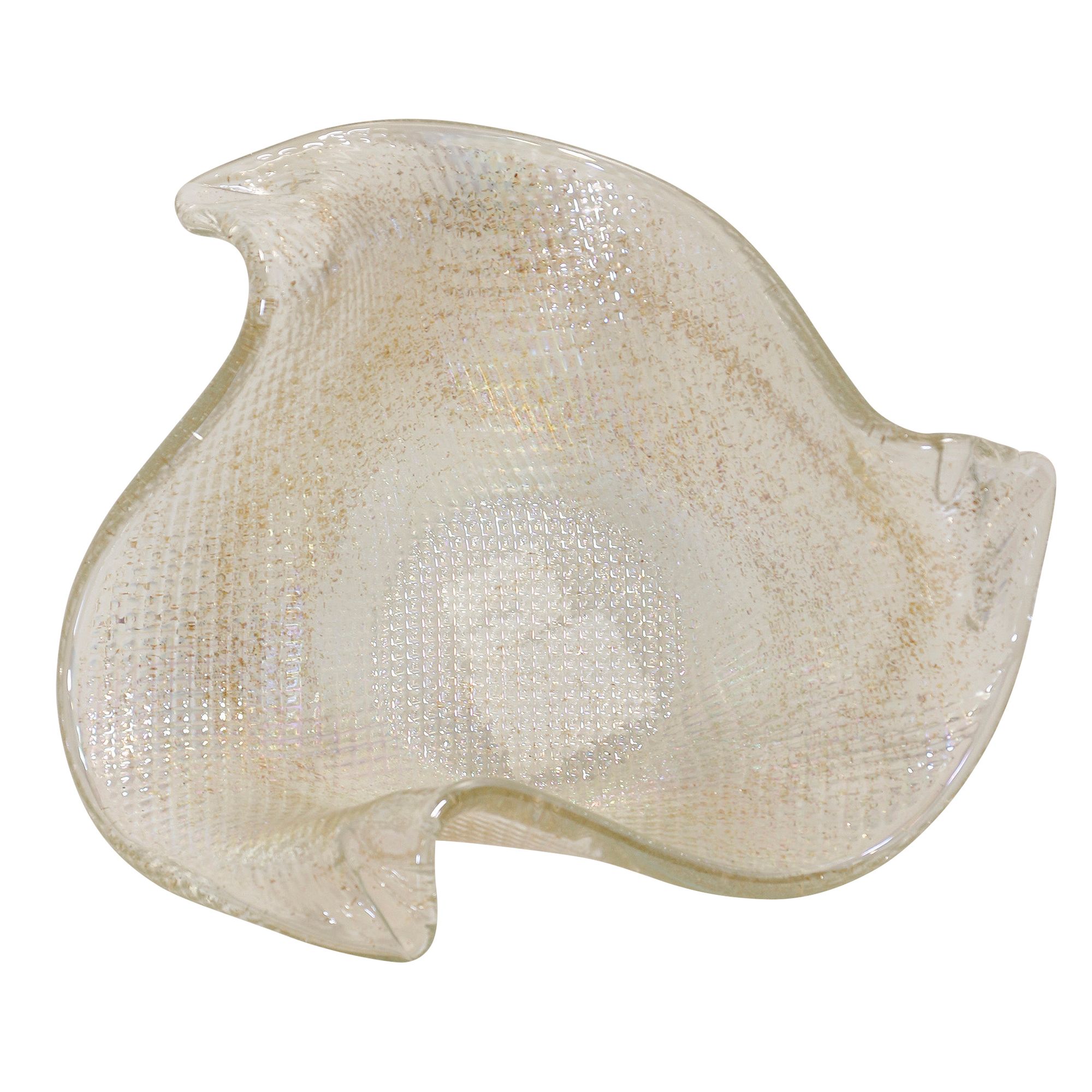 Image 2 Atena 14" Wide Transparent Gold Bowl more views