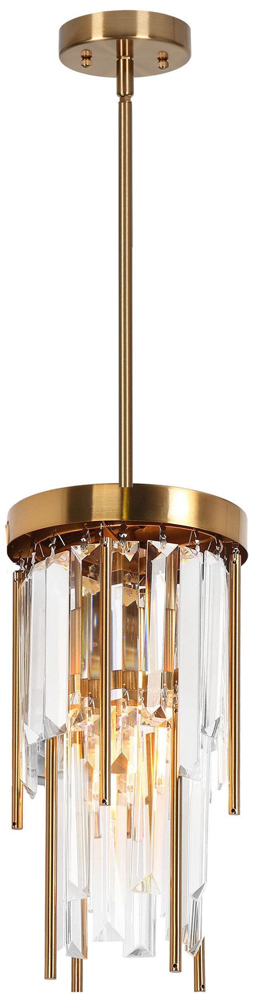 Image 4 Athean 1-Light Crystal Pendant Light - Made to Order more views