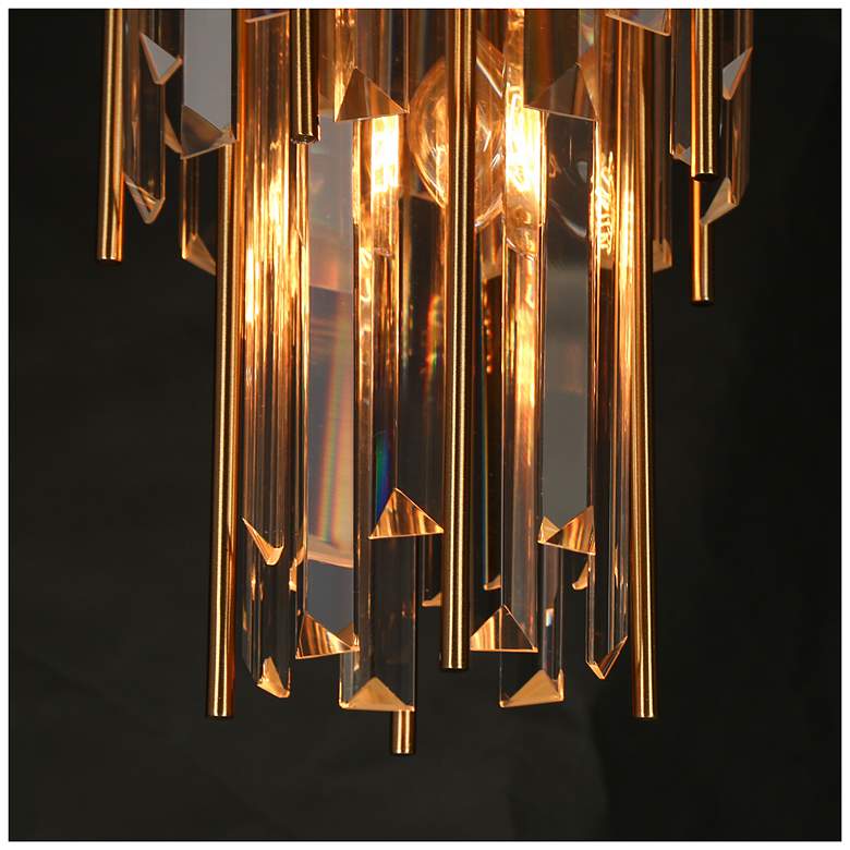 Image 2 Athean 1-Light Crystal Pendant Light more views