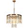 Athean 7-Light Crystal 2-Tier Chandelier