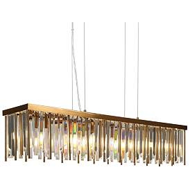 Image1 of Athean 7-Light Crystal Island Chandelier