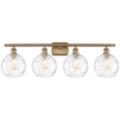 Innovations Lighting Athens Water Glass Brass - Antique Brass Collection