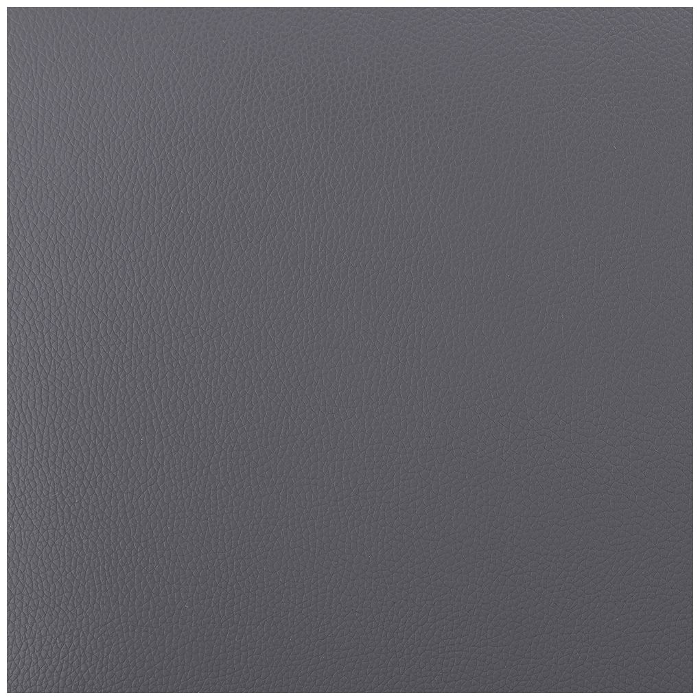 Athena 27 In. Swivel Counter Stool in Black Wood and Grey Faux Leather