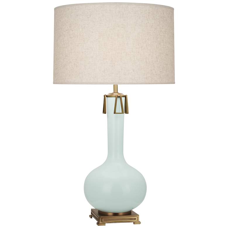 Image 1 Athena 31.63" High Mint Glazed Finish Table Lamp