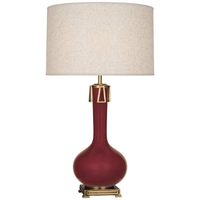 Image 1 Athena 31.63" High Sugar Plum Finish Table Lamp