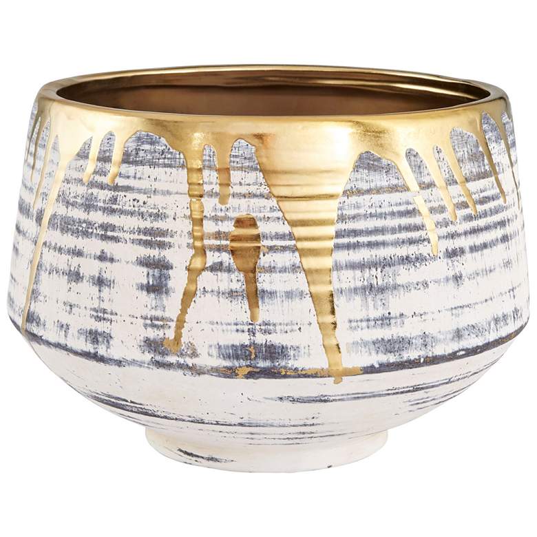 Image 1 Athenian Bowl -Beige-Black-Gold