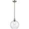 Athens 10" LED Mini Pendant - Brushed Satin Nickel - Seedy Shade