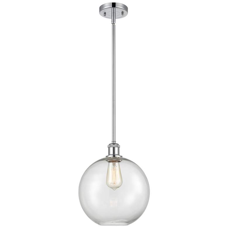 Image 1 Athens 10" LED Mini Pendant - Polished Chrome - Clear Shade