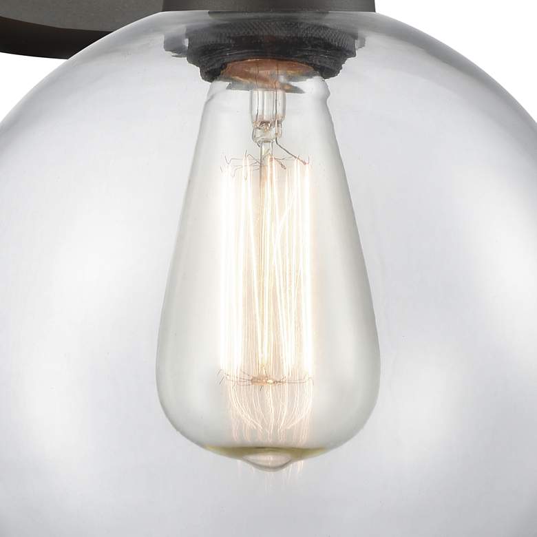 Image 3 Athens 13" High Oil-Rubbed Bronze Adjustable Wall Sconce more views