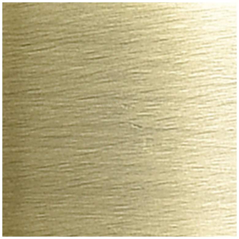 Image 3 Athens 15"W 2 Light Antique Brass Bath Light With Clear Deco Swirl Sha more views