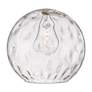 3_Athens 16" Antique Brass Pendant w/ Clear Water Glass Shade more views