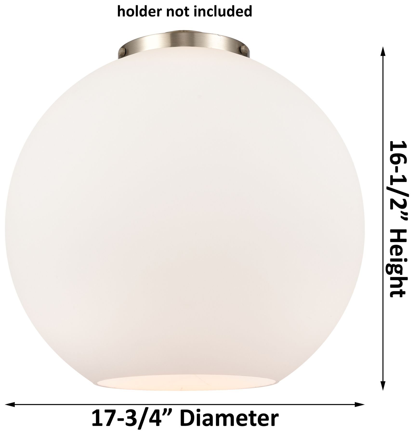 Image 6 Athens 18" 3-Light Brushed Satin Nickel Pendant w/ Clear Shade more views