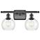 Athens 2 Light 16" LED Bath Light - Oil Rubbed Bronze - Clear Shade