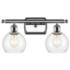 Athens 2 Light 16" LED Bath Light - Polished Chrome - Clear Shade