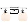 2_Athens 2 Light 16" LED Bath Light - Polished Chrome - Matte White Shad