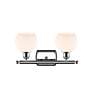 3_Athens 2 Light 16" LED Bath Light - Polished Chrome - Matte White Shad more views