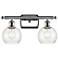 Athens 2 Light 16" LED Bath Light - Polished Chrome - Seedy Shade