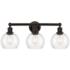 Athens 24" 3-Light Oil Rubbed Bronze Bath Light w/ Clear Shade