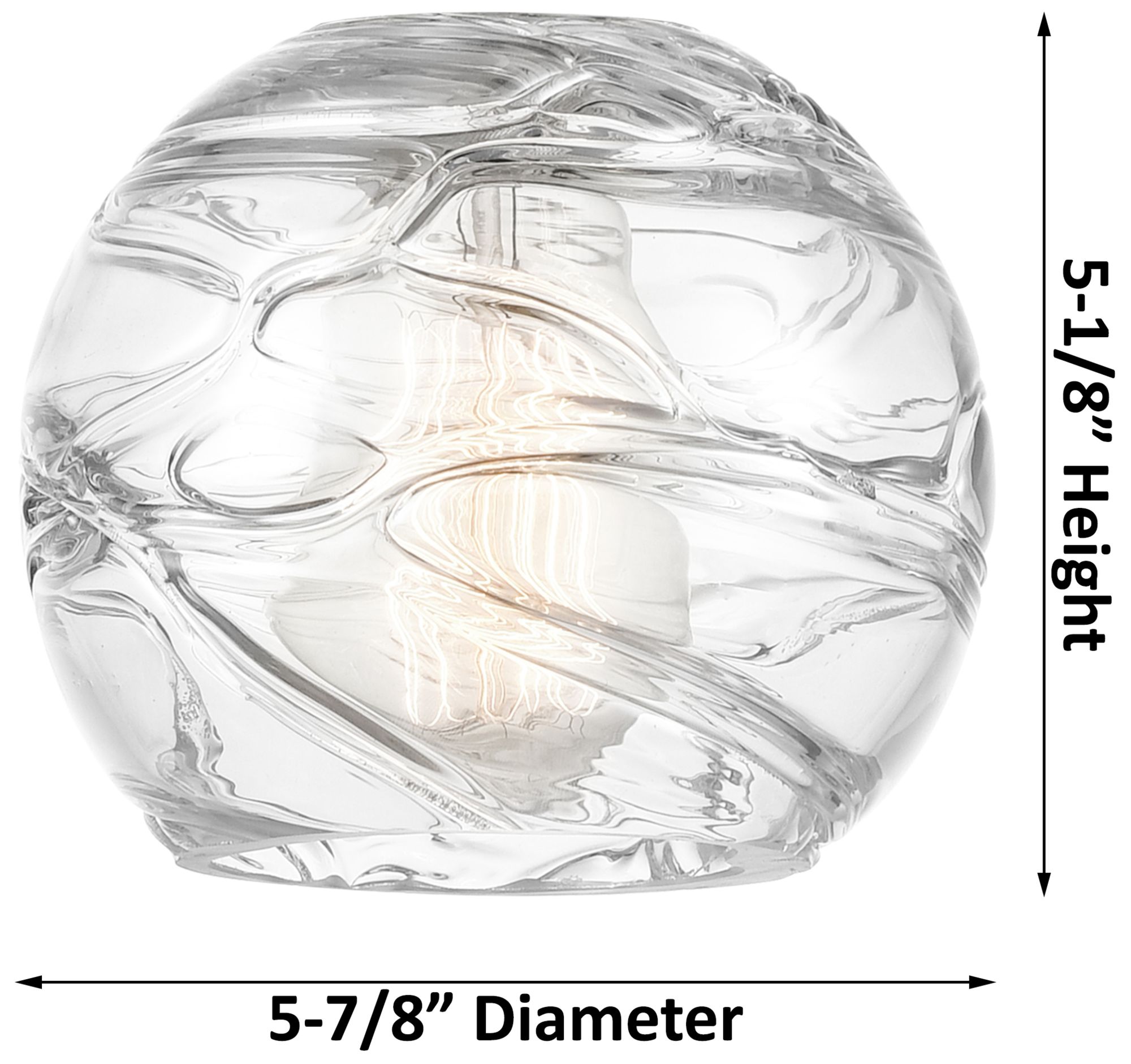 Image 5 Athens 24"W 3 Light Satin Gold Bath Light With Clear Deco Swirl Shade more views