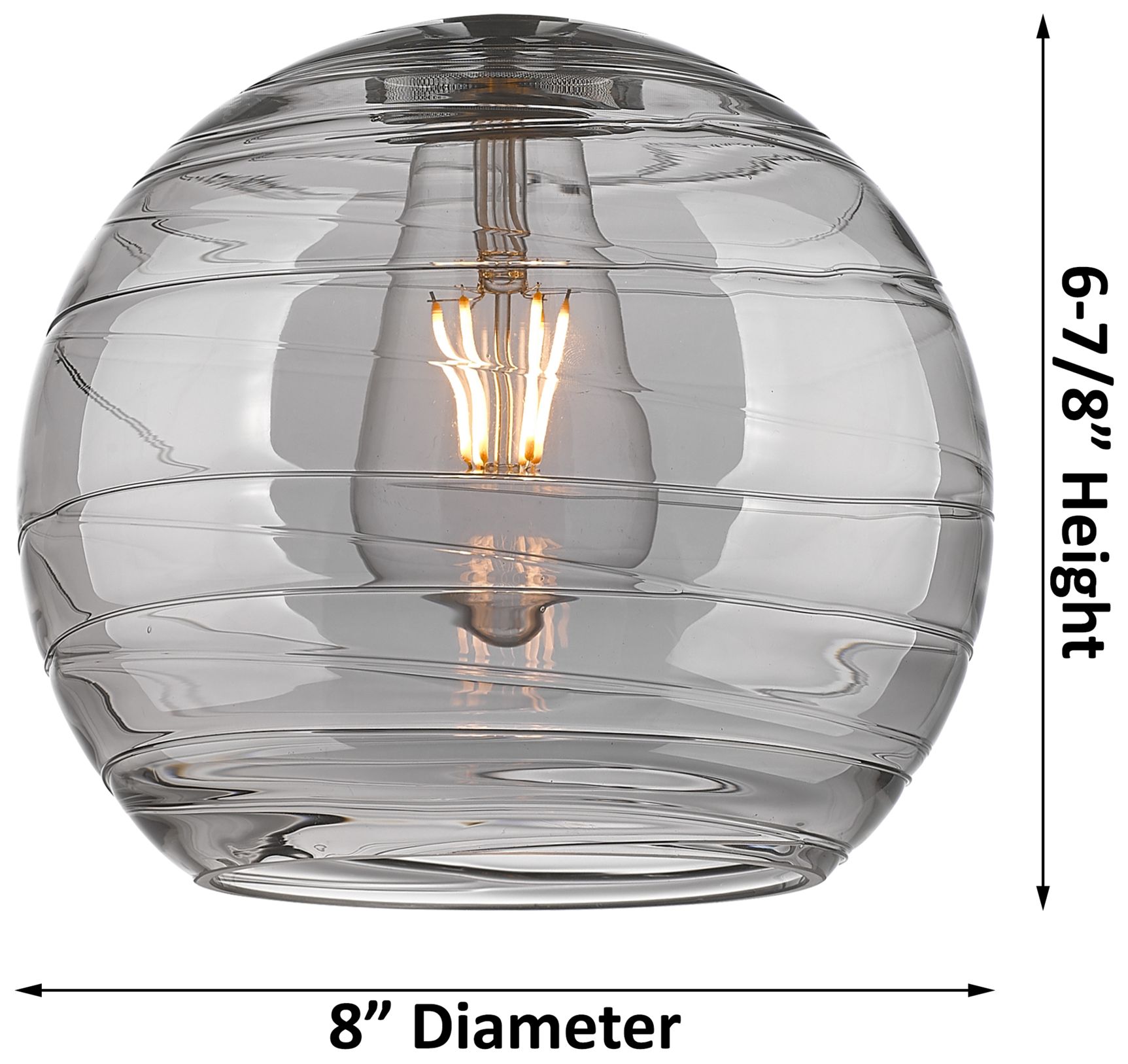 Image 5 Athens 26"W 3 Light Polished Nickel Bath Vanity Light w/ Deco Swirl Sh more views