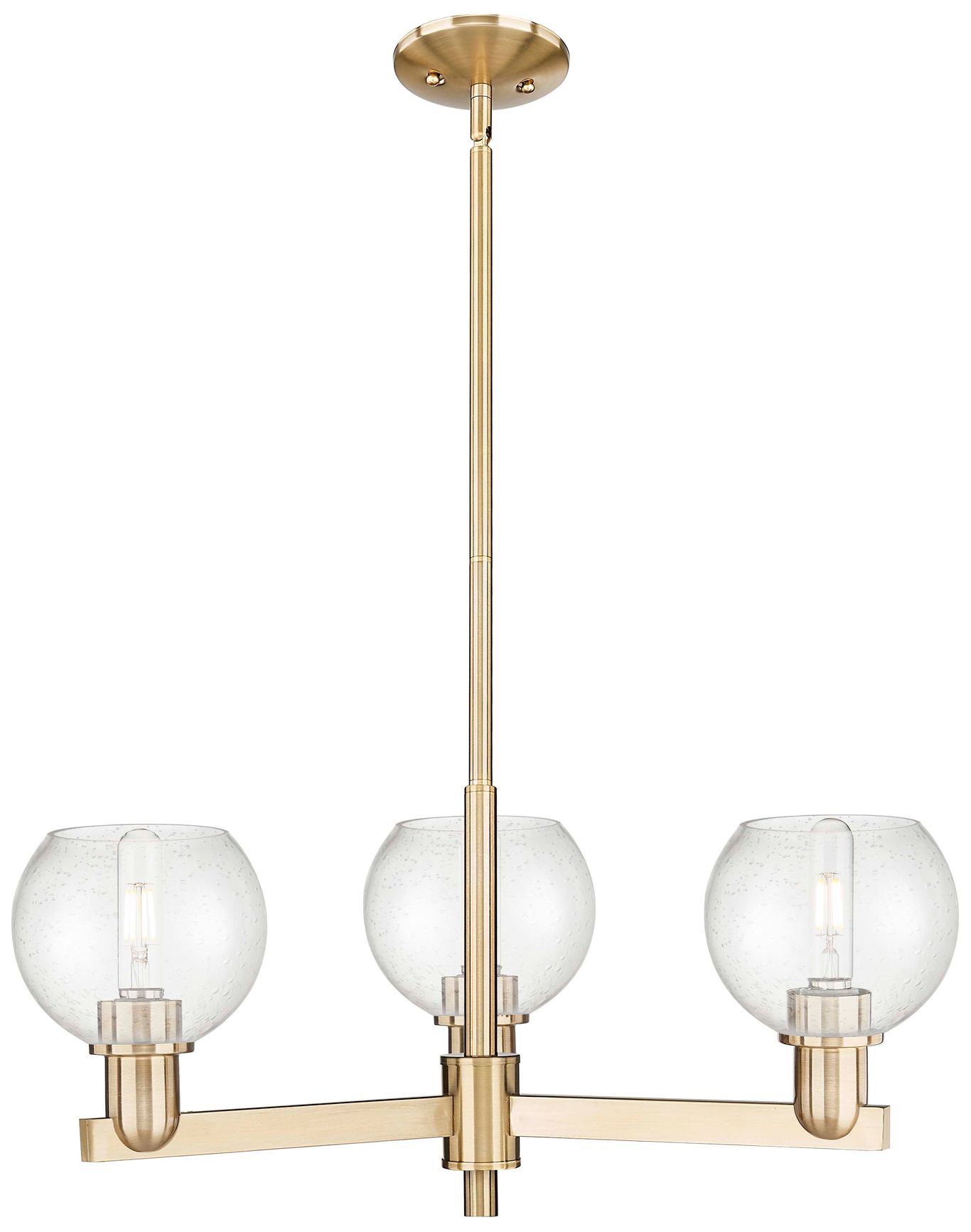 Athens - 3 Light - 28 inch - Champagne Bronze - Island Light