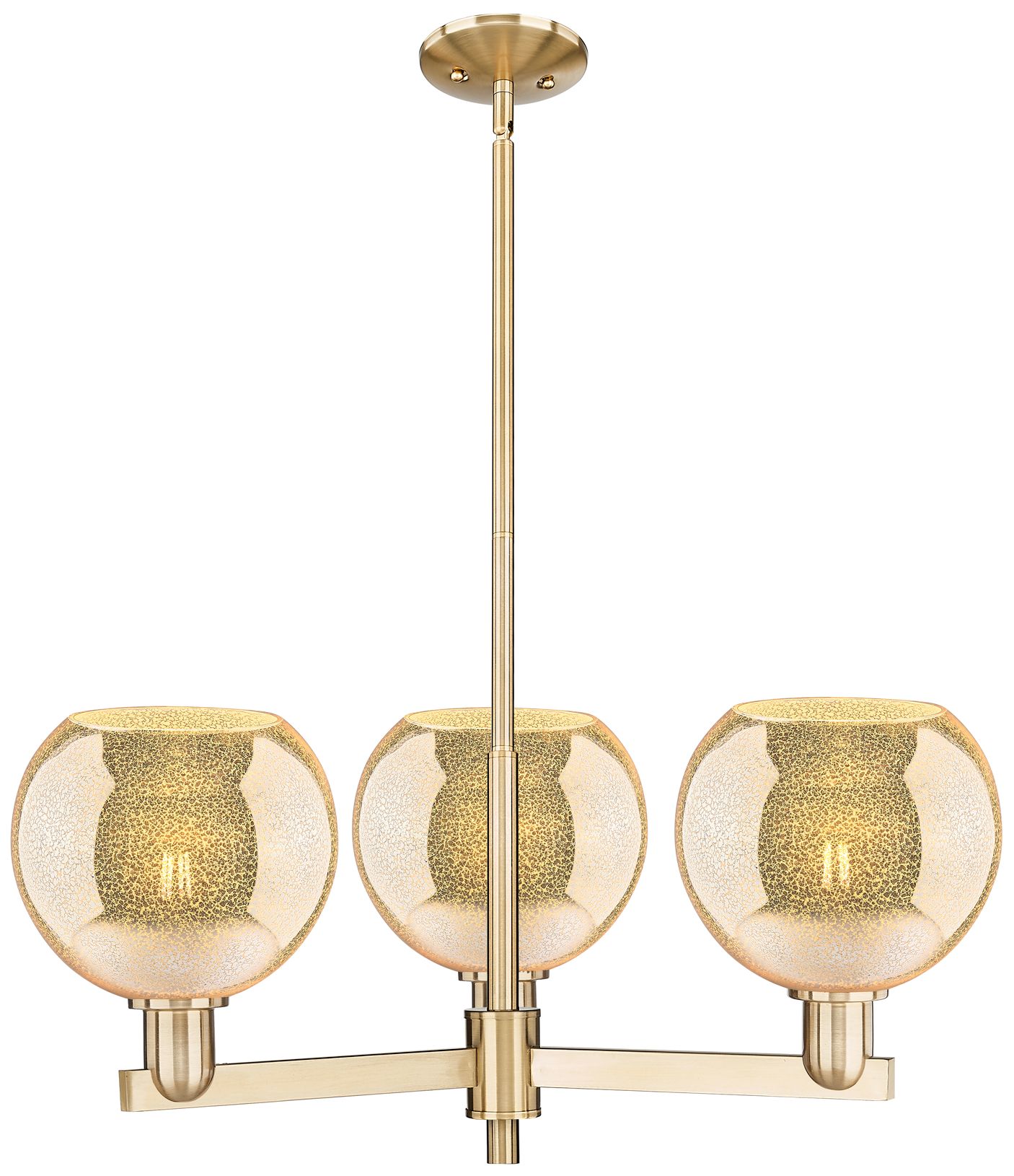 Athens - 3 Light - 30 inch - Champagne Bronze - Island Light