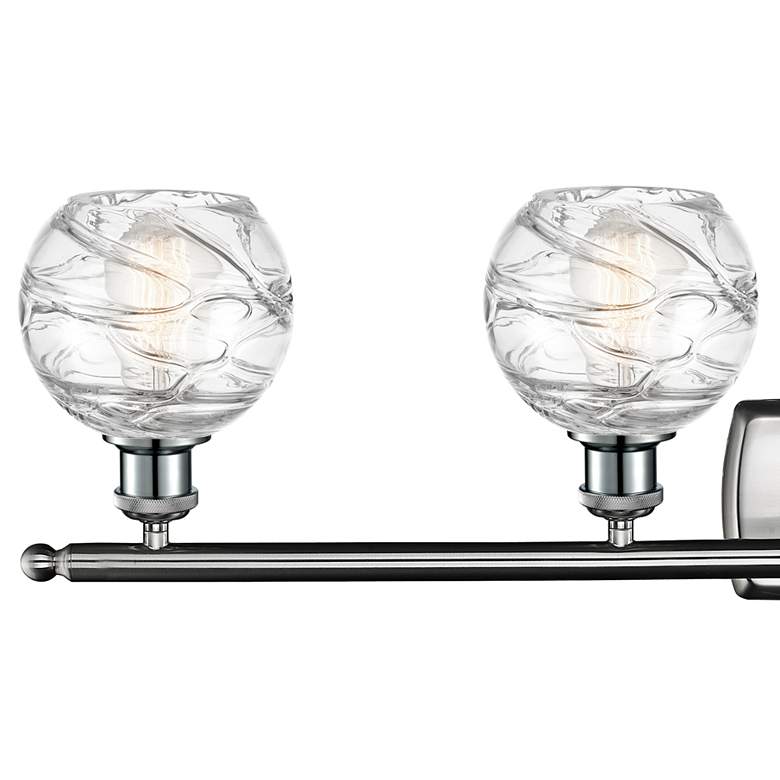 Image 2 Athens 35 3/4" Wide Brushed Satin Nickel 4-Light Bath Light more views