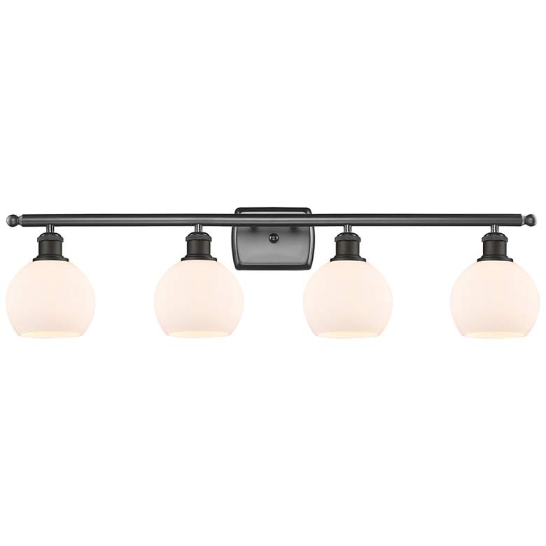 Image 1 Athens 36" Wide Oil-Rubbed Bronze 4-Light LED Bath Light