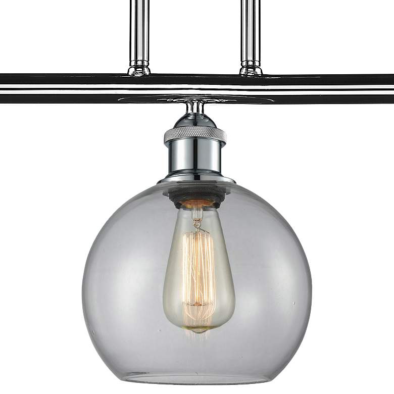 Image 4 Athens 36" Wide Polished Chrome Kitchen Island Light Pendant more views