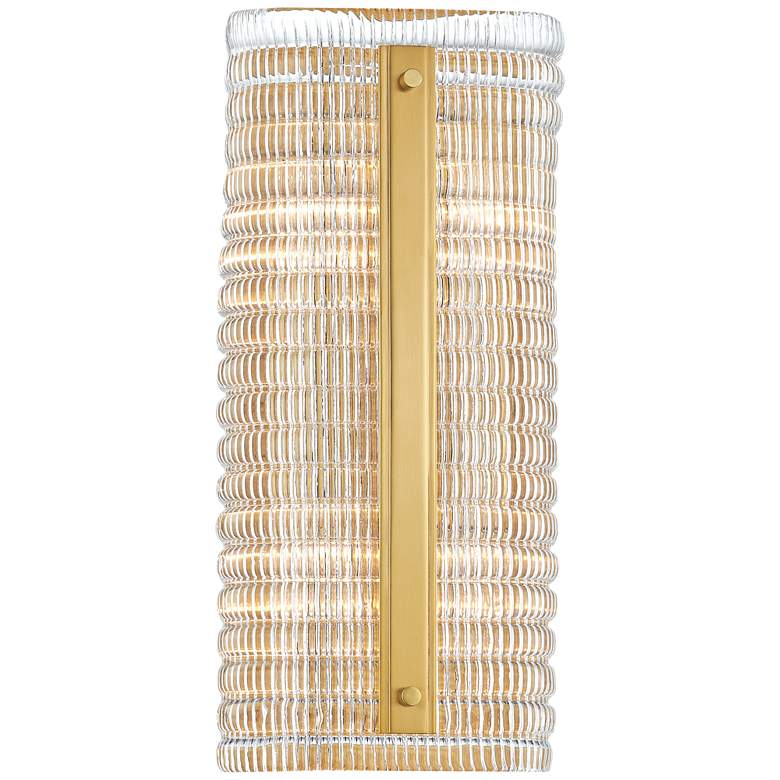 Image 1 Athens 4 Light Wall Sconce Aged Brass