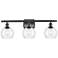 Athens 6" 3 Light 26" LED Bath Light - Oil Rubbed Bronze - Clear
