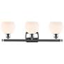 2_Athens 6" 3 Light 26" LED Bath Light - Polished Chrome - Matte Wh more views