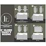 5_Athens 6" 3 Light 26" LED Bath Light - Polished Chrome - Matte Wh more views