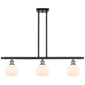 Image1 of Athens 6" 3 Light 36" Island Light - Black Antique Brass - Matte
