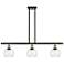 Athens 6" 3 Light 36" LED Island Light - Black Antique Brass - S
