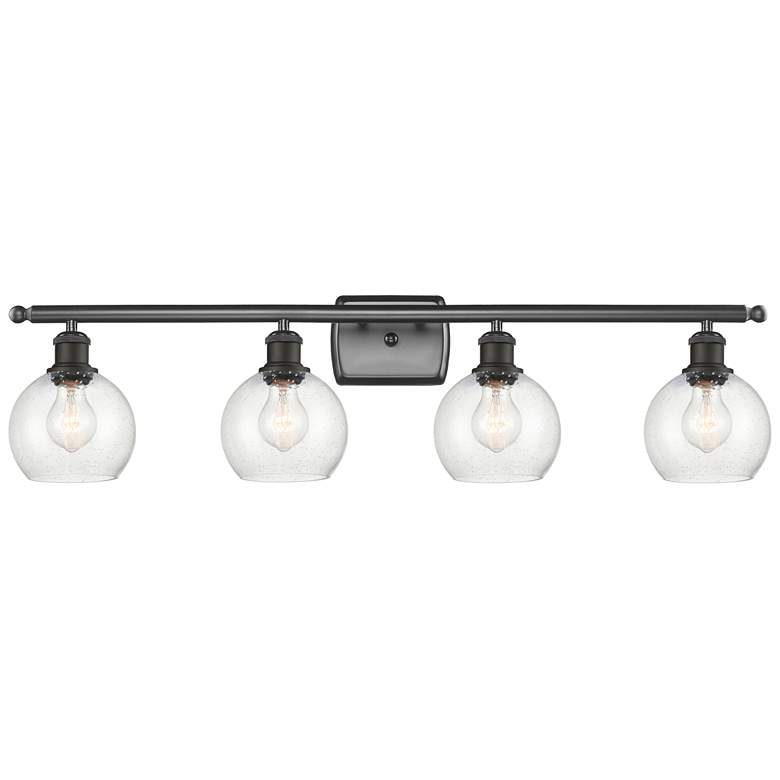 Image 1 Athens 6 inch 4 Light 36 inch LED Bath Light - Oil Rubbed Bronze - Seedy 