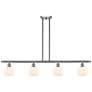 Athens 6" 4 Light 48" Island Light - Brushed Satin Nickel  - Matt