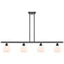 Athens 6" 4 Light 48" Island Light - Oil Rubbed Bronze  - Matte W