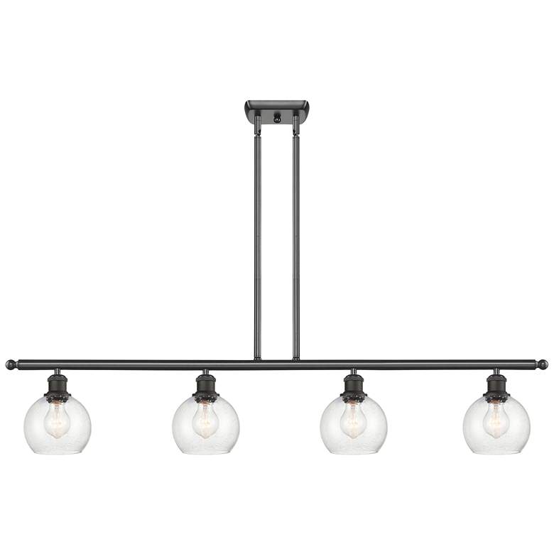 Image 1 Athens 6" 4 Light 48" Island Light - Oil Rubbed Bronze - Seedy S