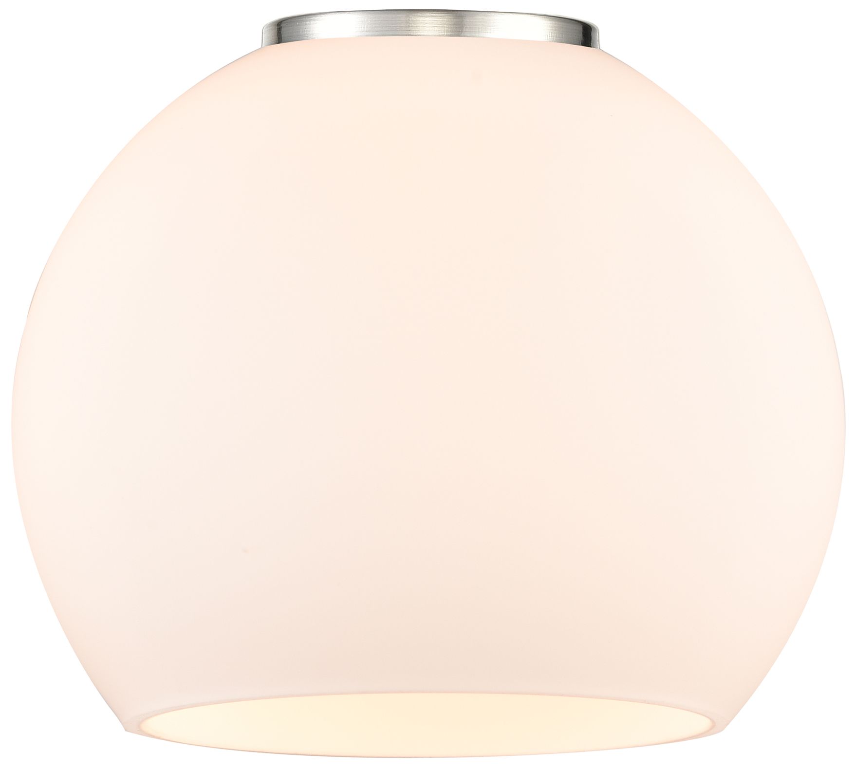 Image 3 Athens 6" Antique Brass Mini Pendant w/ Matte White Shade more views