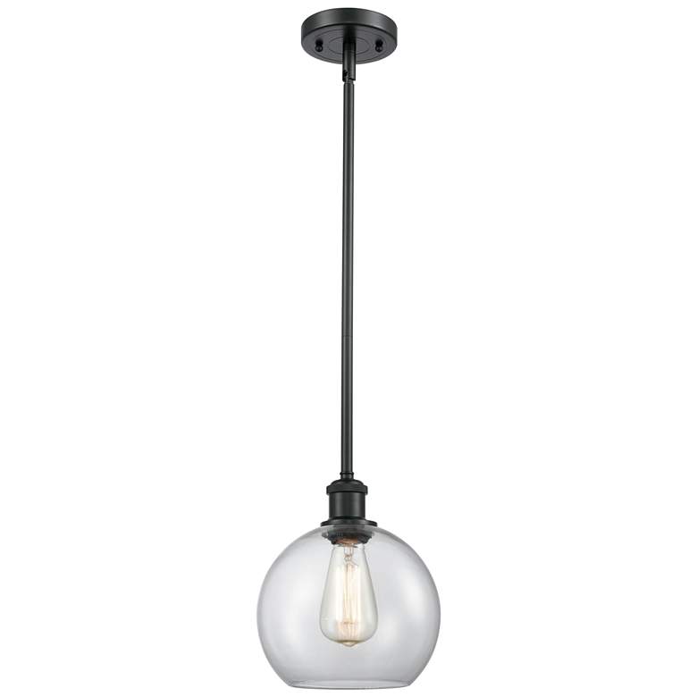 Image 1 Athens 8" Mini Pendant Matte Black