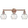 1_Athens Deco Swirl 23 3/4"W Antique Copper 3-Light Bath Light