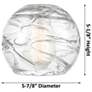 5_Athens Deco Swirl 23 3/4"W Nickel 3-Light Vanity Bath Light more views